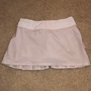 Lululemon Champagne Sparkle Tennis Skirt